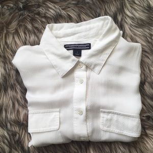 Tommy Hilfiger White Button Down Shirt